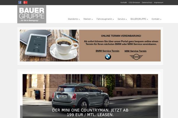 bauergruppe.de site used Bauergruppe