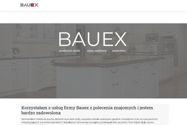 bauex.pl site used Bauex-meble