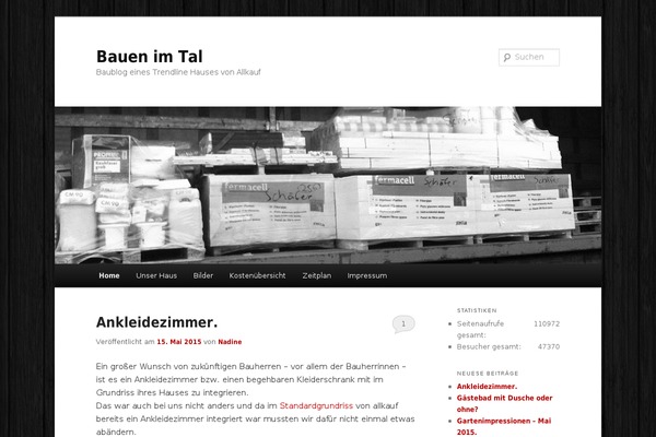 Twenty Eleven theme site design template sample