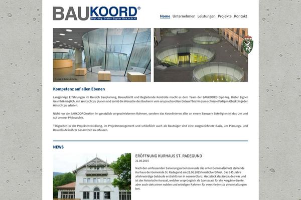 baukoord.com site used Baukoord