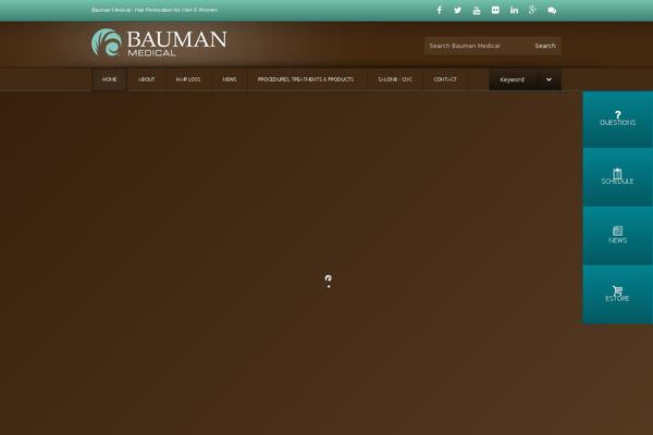 Bmg theme site design template sample