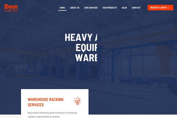 BeTheme Child theme site design template sample