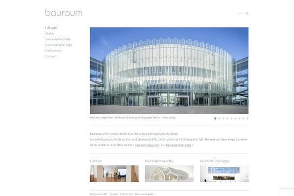 bauraum.fr site used Bauraum