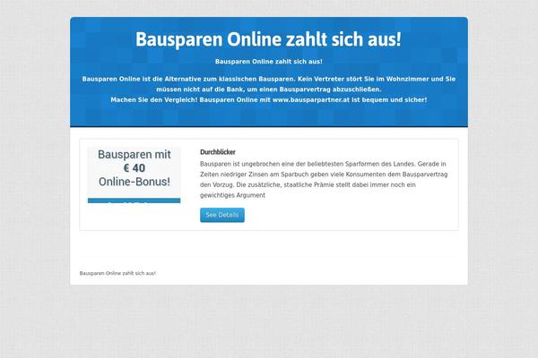 bausparpartner.at site used Bausparpartner