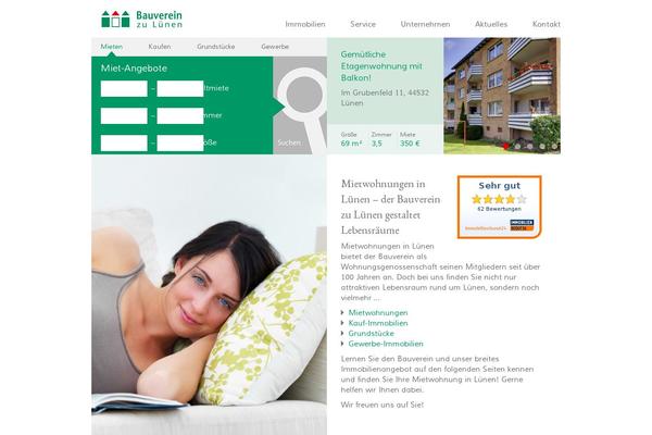 bauverein.de site used Bauverein