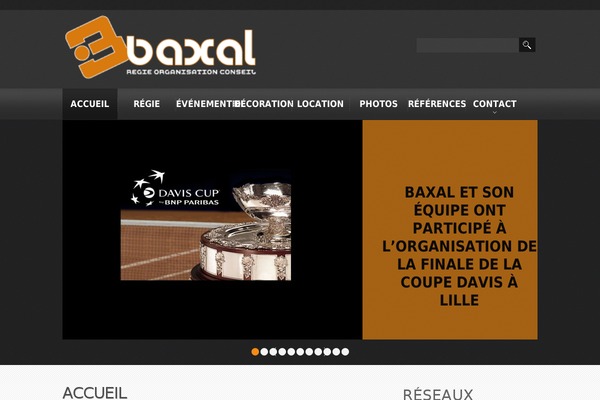 baxal.fr site used Theme1650
