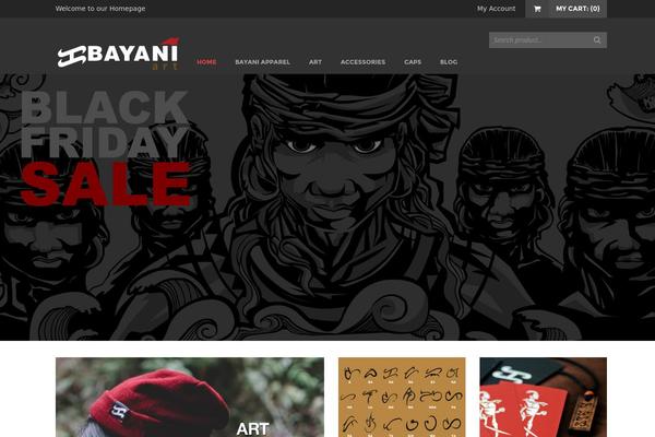 bayaniart.com site used Zonker
