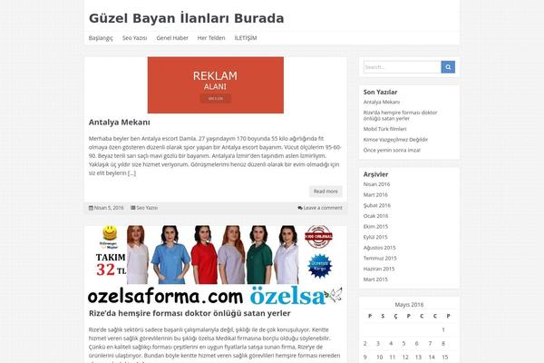 bayanilanlari.com site used Incart Lite