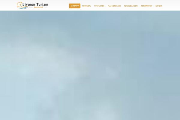 Porto theme site design template sample