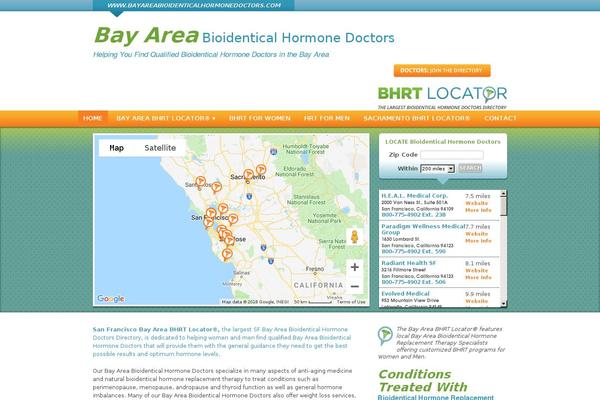 bayareabioidenticalhormonedoctors.com site used Akamai-locator-theme