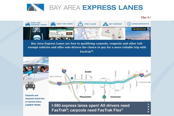 bayareaexpresslanes.org site used Bael