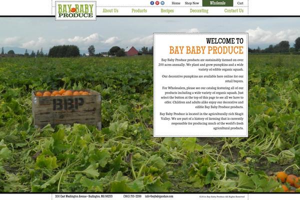 baybabyproduce WordPress theme, websites list used baybabyproduce theme baybabyproduce theme websites examples