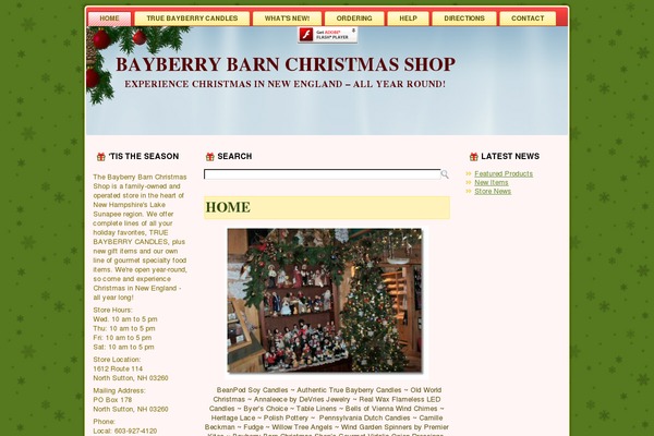 bayberrybarn.com site used Bayberry1