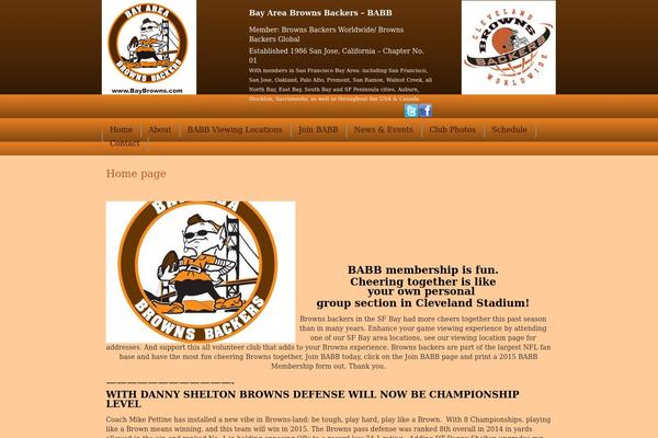 baybrowns.com site used Baybrowns
