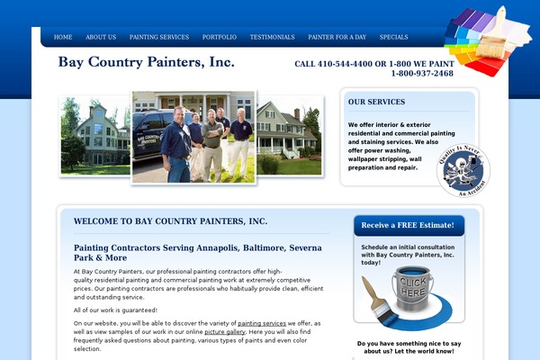 baycountrypainters.com site used Baycountry