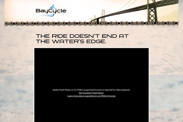 baycycleproject.com site used Cominsoon