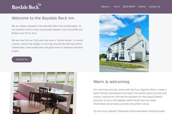 baydalebeck.co.uk site used Fintech-wp-child