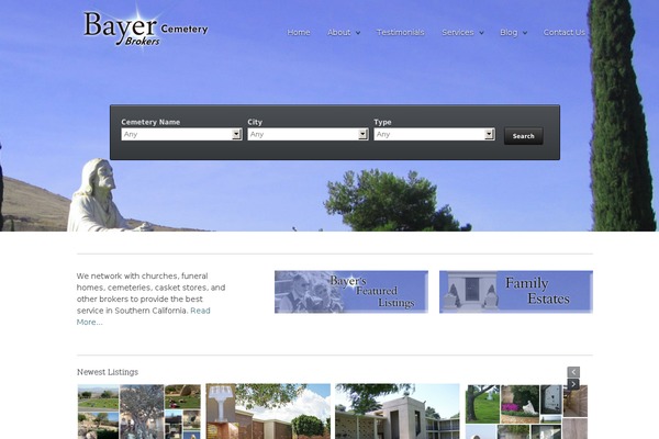 bayercemeterybrokers.com site used Realestate-4