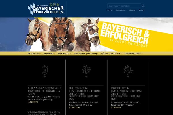 bayerns-pferde.de site used Bayernspferde