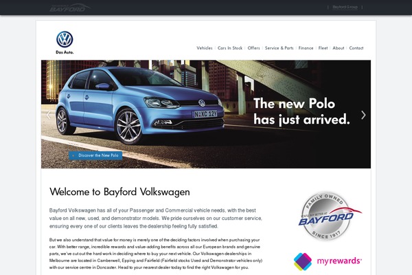 bayfordvolkswagen.com.au site used Volkswagen