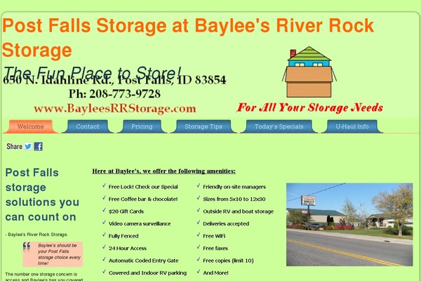 bayleesrrstorage.com site used Bayleesrr06