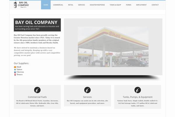 BUILDER theme site design template sample