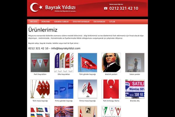 bayrakyildizi.com site used Stylo