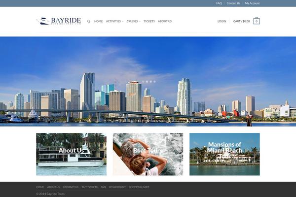Flatsome theme site design template sample