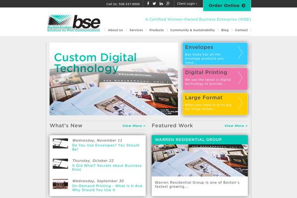 baystateenvelope.com site used Baystate
