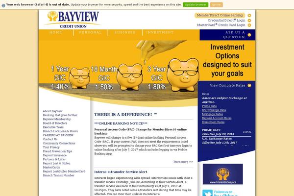 bayviewnb.com site used Bayview