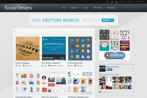 bazaardesigns.com site used Bazaarlast