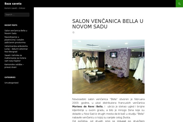 Twenty Fourteen theme site design template sample