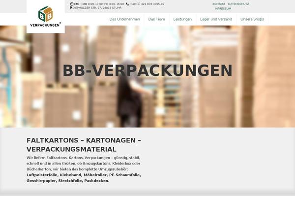bb-verpackungen.de site used Bb-verpackungen