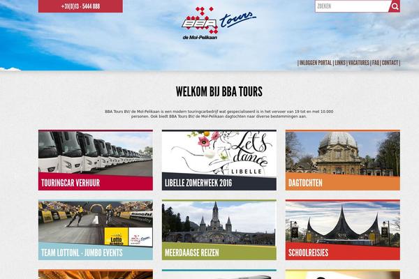 bbatours.nl site used Bbatours