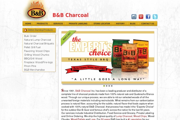 bbcharcoal.com site used Bbcharcoal_theme