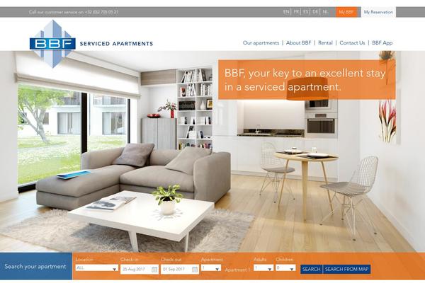 Homey theme site design template sample