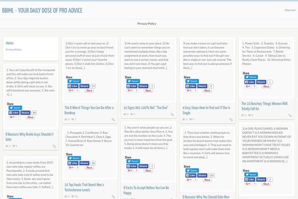 bbiml.com site used Projectnext
