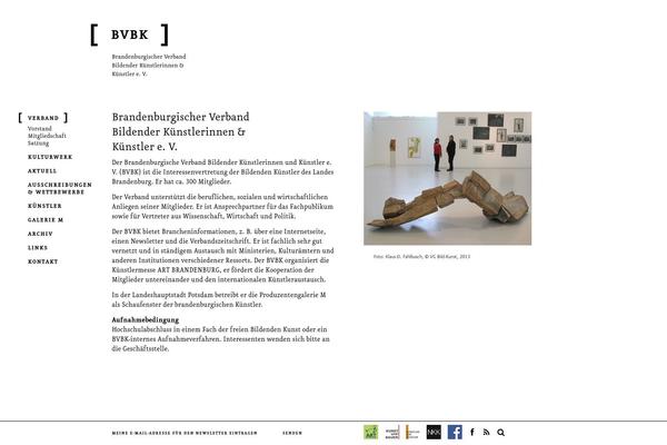 bbk-brandenburg.de site used Bbk-brandenburg