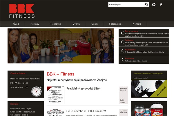 bbk-fitness.cz site used Bbk-fitness