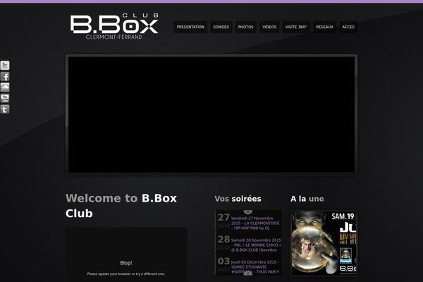 Pendulum theme site design template sample