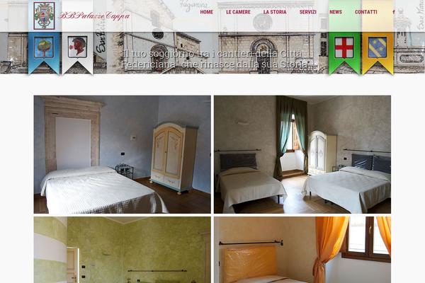 bbpalazzocappa.it site used Palazzocappa