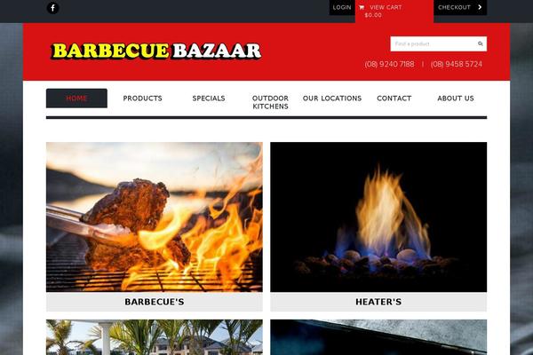bbqbazaar.com.au site used Bbq_bazaar