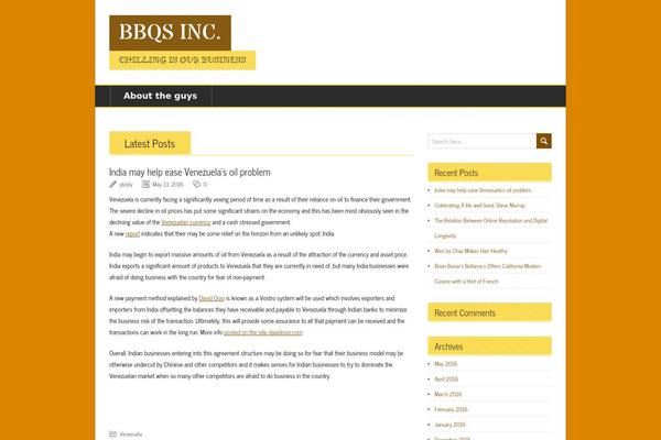 BrightNews theme site design template sample