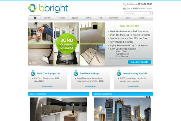 bbright.com.au site used Bbright