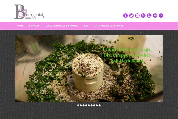 Restaurateur theme site design template sample