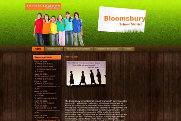 bloomsbury theme websites examples