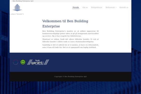 Tm-builder theme site design template sample