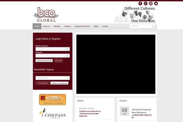 bcaglobal.org site used WP Education
