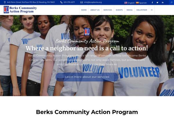 bcapberks.org site used HaveHeart