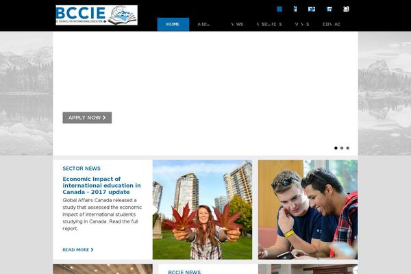 bccie.bc.ca site used Bccie_theme